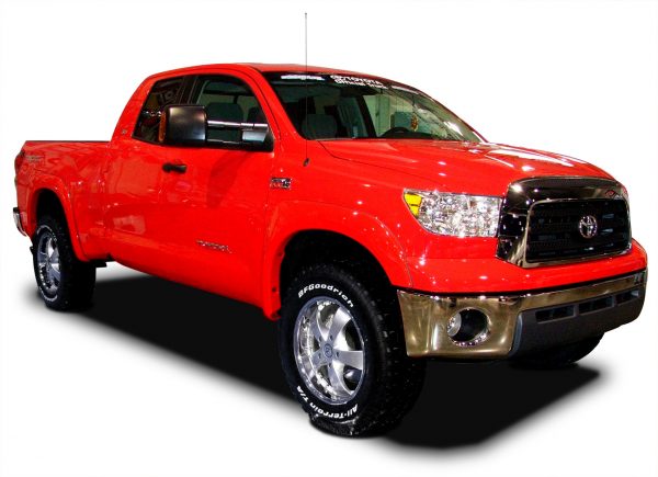 Revtek 2.5" Lift Kit / Suspension System on a 2007 Toyota Tundra red