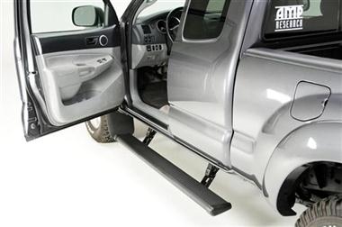 PowerStep Automatic Running Boards for 2005-2014 Toyota Tacoma - open