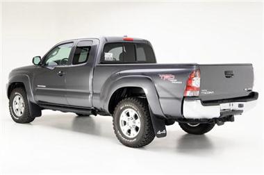 PowerStep Automatic Running Boards for 2005-2014 Toyota Tacoma - retracted