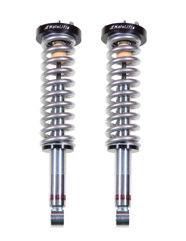 BOSS 0-3 Lift Front Coilovers for 2009-2013 Ford F150 Silver