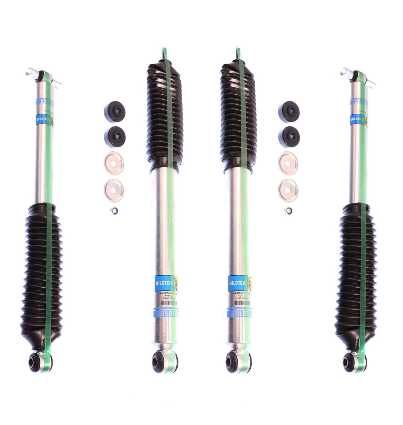 Bilstein B8 5100 Shock Absorber Front Rear L//R 4 Pc for 07-18 Jeep Wrangler 4WD