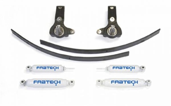 Fabtech 3 inch Lift Kit for 1995-2004 Toyota Tacoma 5 lug Only