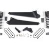 Zone Offroad 4" HD Replacement Radius Arms Lift Kit 2013-2017 Ram 3500 (GAS)