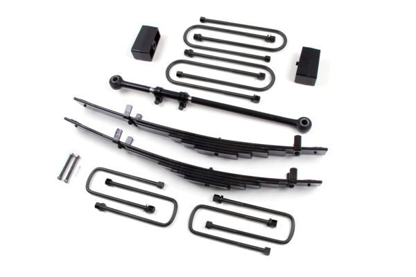 Zone Offroad 4" Leaf Spring Mini-Packs Lift Kit 2000-2005 Ford Excursion 4WD