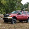Zone Offroad 6" Leaf Springs Lift Kit 2000-2005 Ford Excursion 4WD