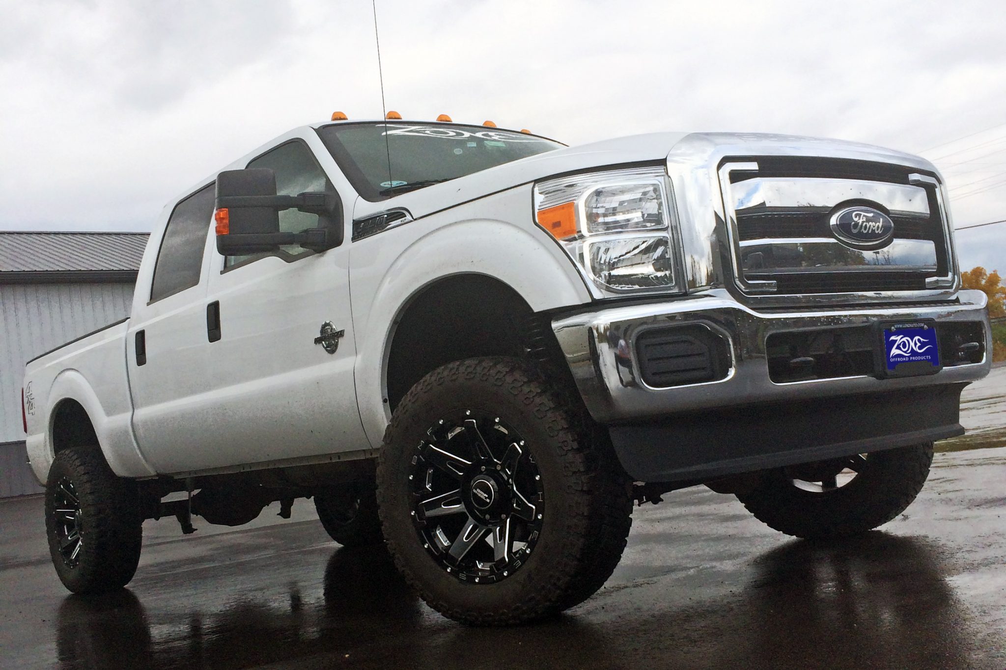 Zone Offroad 2" Spacer Lift Kit 2011-2016 Ford F250.