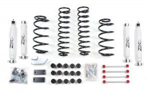 Zone Offroad 4.25" Coil Springs & leveling+Body Lift Kit 1997-2006 Jeep Wrangler TJ