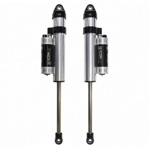 ICON 0-3" Lift Rear 2.5 Series Piggyback CDCV Shocks for 2004-2008 Ford F150 2WD