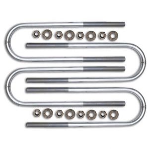 ICON 12" Rear Long U-bolt Kit (Non Dually) for 1999-2010 Ford F250 Super Duty