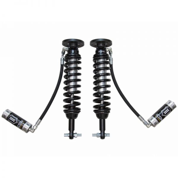 ICON V.S. 2.5 Series Remote Reservoir Front Coilover Kit for 2014 Ford F150 2WD