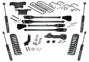 SuperLift 4" 4-LINK Lift Kit For 2017-2021 Ford F-250 and F-350 Super Duty with Superide Shocks 4WD - Diesel Only