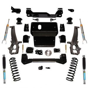SuperLift 4" Lift Kit For 2012-2018 Dodge Ram 1500 4WD Gas and Eco Diesel Models - with Bilstein Front Struts and Rear Shocks