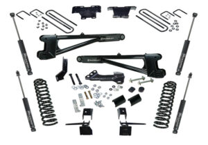 SuperLift 4" Radius Arm Lift Kit For 2017-2021 Ford F-250 and F-350 Super Duty 4WD - with Superide Shocks - Diesel Only