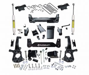 SuperLift 6" Lift Kit For 2011-2018 Chevy Silverado 2500HD/3500 4WD - Knuckle Kit with Superide Shocks