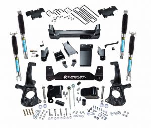 SuperLift 6" Lift Kit For 2011-2018 Chevy Silverado 2500HD/3500 - Knuckle Kit with Bilstein Shocks