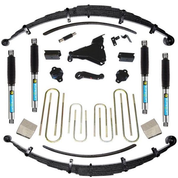 SuperLift 8" Lift Kit For 2000-2004 Ford F-250/F-350 Super Duty 4WD - Diesel and V-10 - with Bilstein Shocks