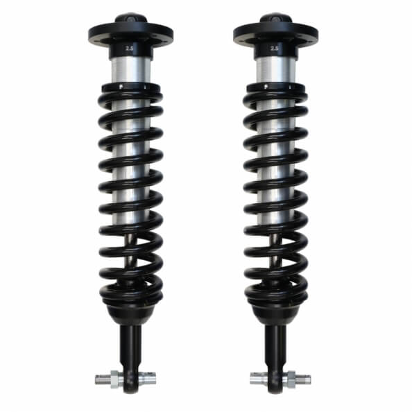 Icon 0-2.63" Front Lift V.S. 2.5 Series Internal Reservoir Coilovers For 2014 Ford F150 2WD