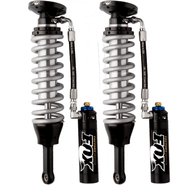 FOX 2.5 Factory Res Adj 0-2 Front Lift Shocks 2014-2017 Ford F150 4WD