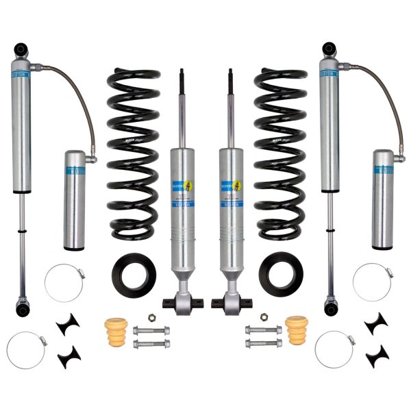Bilstein 0-2" Lift 6112 Front Coils, shocks and 5160 Rear shocks for 2015-2020 Ford F-150 4WD