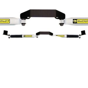 Superlift Hydraulic Dual Steering Stabilizer Kit For 2003-2008 Dodge Ram 2500 4WD