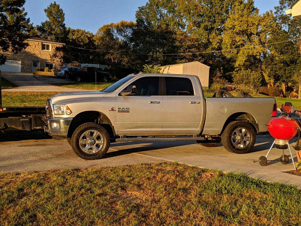 How much is a leveling kit for a dodge ram Bilstein 5112 2 3 Front Lift Leveling Kit 2014 2018 Ram 2500 4wd Diesel