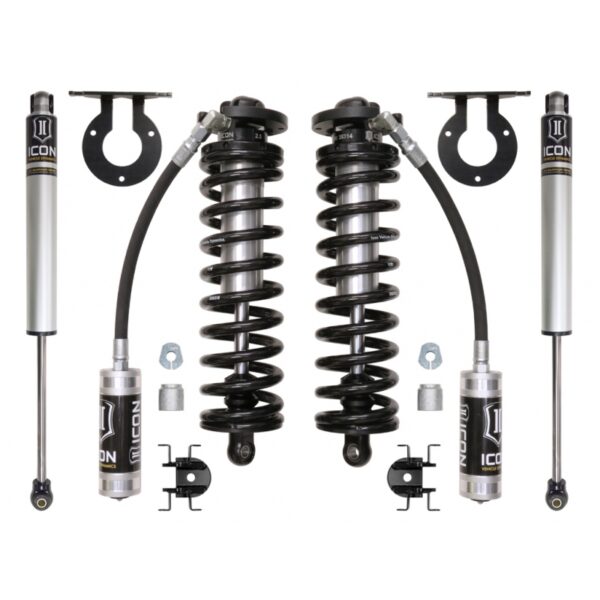 Icon 1.75-2.25" Coilover Conversion System For 2020 Ford F-350 4WD (Stage 1)