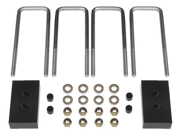 Rancho 1.5" Rear Lift Leaf Spring Block Kit For Ford F-150 2015-2020 2WD/4WD