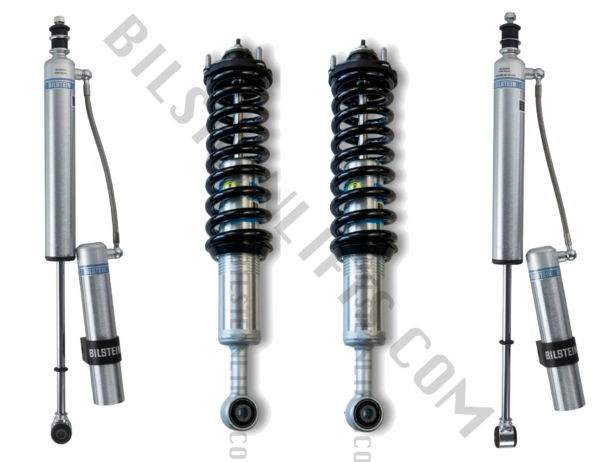 Bilstein 0-2.5" Front Assembled 6112 + Rear 0-1.5" 5160 Lift Kit for 2005-2015 Toyota Tacoma