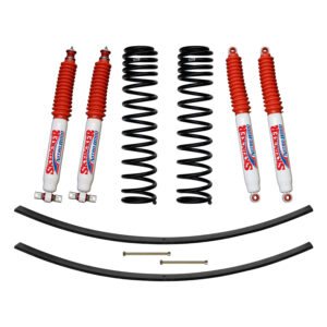 Skyjacker 3" Front Dual Rate Coil Lift Kit w/ Nitro Shocks For 1986-92 Jeep Comanche MJ 2WD/4WD