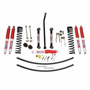 Skyjacker 4.5" Front Dual Rate Coil Lift Kit w/ Hydro Shocks For 1986-92 Jeep Comanche MJ 2WD/4WD