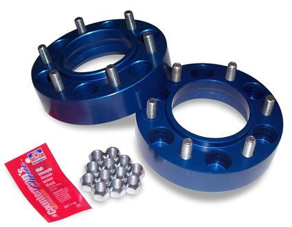 Spidertrax Pair of 1.25" Wheel Spacers For Toyota Sequoia 2001-2007