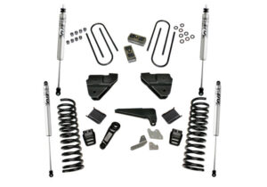 SuperLift 4" Lift Kit w/ FOX Shocks For 2013-18 Ram 3500 4WD Diesel W/Out Radius Arms