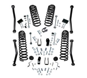 SuperLift 4" Dual Rate Coil Lift Kit 2018-2020 Jeep Wrangler Jl Unlimited/Rubicon Shock Extensions