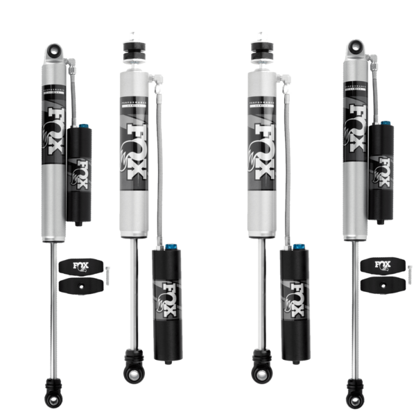 FOX 2.0 Performance 0-1.5" Lift Reservoir Adjuster Front Rear Shocks for 2017-2022 Ford F-250 F-350 4WD