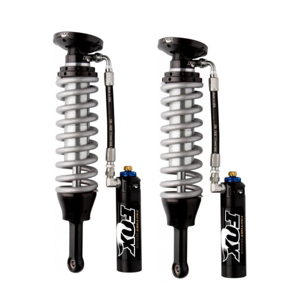 Fox Factory Race Series 2.5 Coilover Reservoir 4-6 Front Lift Shocks for 2009-2013 Ford F-150 4WD with Compression Adjustable