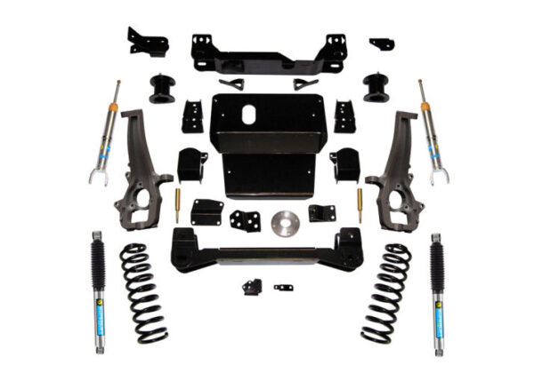 SuperLift 4 Complete Lift Kit For 2012-2018 Ram 1500 4WD with Bilstein Frt Struts-Rr Shocks