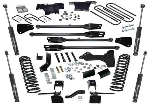 SuperLift 6 and 4-Link Complete Lift Kit for 2017-2021 Ford F-250 4WD Diesel with SL Shocks k171