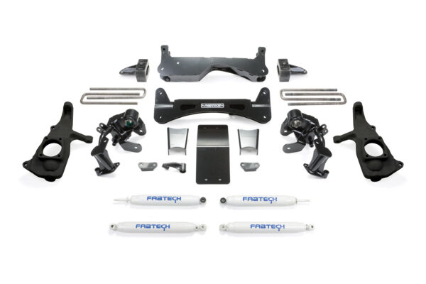 Fabtech 6 RTS Lift Kit System For 2011-2019 GMC Sierra 2500 2WD-4WD with Perf Shocks