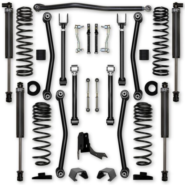 Gladiator 3.0 Inch Lift Kit For 20-Pres Jeep Gladitor Ultimate Adventure System Stage 1 Rock Krawler - JT30UA-DS1