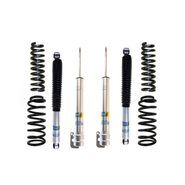 Bilstein 5100 .75-2 Front-0-1.5 Rear Lift Shocks with OME 2993-2991 2 for 05-10 JEEP Grand Cherokee (WK) 2WD-4WD